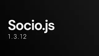 Socio.js v1.3.12 | Arbiter; Endpoint subs; prop encryption etc. | Dev log