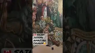 AMAZING CHURCH in MONTREAL CANADA 🇨🇦 #church #shorts #stjoseph