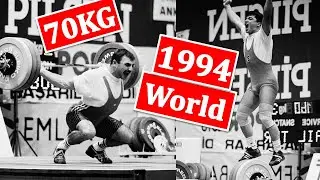 Angel Genchev - from prison to competition | Men 70KG | 1994 World Weightlifting Championships (TUR)