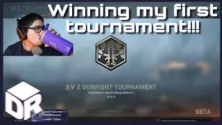 Winning my first tournament in Modern Warfare! (2v2 Gunfight Tournament)