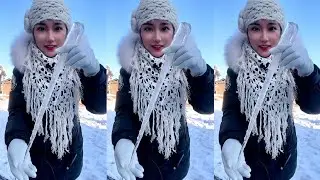 HARD ICE EATING / ICICLE ICE / SNOW ICE. ICE EATING