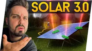 Nie mehr Silizium: 2024 Solar liefert 250% mehr Strom mit wenig Licht! 😯