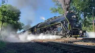 Steam Double Header Reading and Northern #2102 & #425