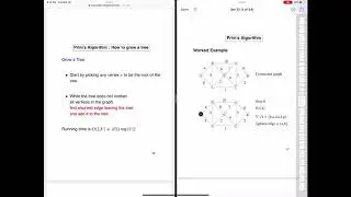Prim's Algorithm for Minimum Spanning Trees Part I - A Detailed Discussion