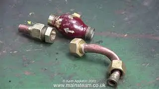PROBLEMS WITH WATER PIPE FITTING THREADS - IN THE WORKSHOP