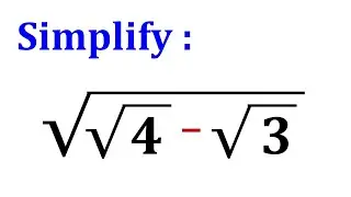 Simplifying, you have to learn this trick!