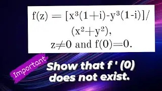 Analytic Functions Important Questions |Analytic Functions in Complex Analysis