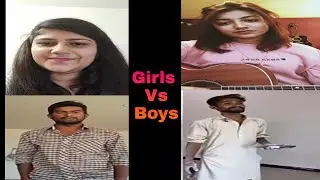 Girls👭 Vs Boys👬 Singing🎤Song🎵 Naina👀 From Dangal ❤Beautiful Song🎧