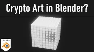 How to make Crypto Art in Blender