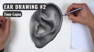 Ear Drawing (second version) - Time-Lapse Video