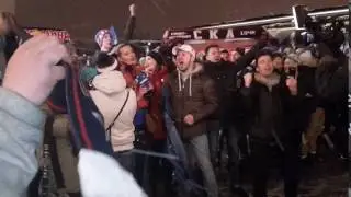 Болельщики встретили СКА в аэропорту