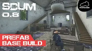 How To Build Inside Prefabs   SCUM Base Building 