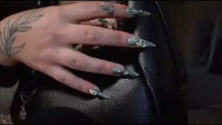 ASMR PURSE COLLECTION 👜 (Nail Tapping, Scratching) | No talking