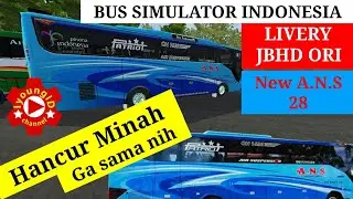 Livery HD Patriot | ANS 28 | Bussid