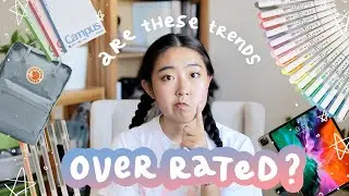 are these studytube trends overhyped? 🍵 my hot takes on ipad pros, kankens, mildliners + more