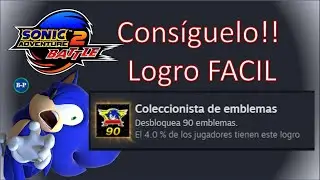 Conseguir 90 emblemas en Sonic Adventure 2 Battle Fácil Logro de STEAM