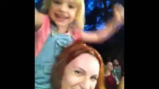 Crazy baby squirrel at Qarpa band concert