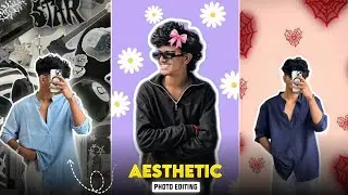 Instagram Trending Aesthetic Photo Editing Tutorial | instagram dp editing picsart