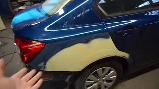 From putty to polishing (car painting) - Series 2
