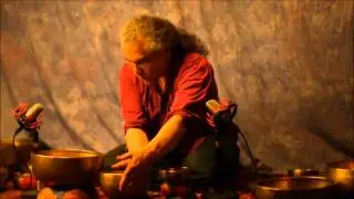 10 min Chakra Meditation Series~Note F~4th~Heart Chakra with Tibetan Singing Bowls~No Vocals