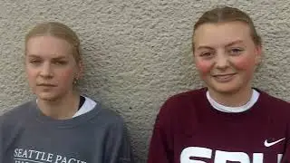 SPU WOMEN'S CROSS COUNTRY: Katelyn Flolo and Matise Mulch (Nov. 7, 2024)