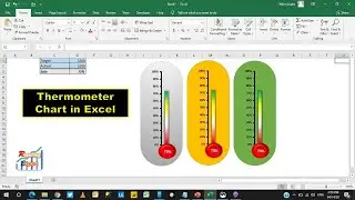 Advanced Thermometer Chart in Excel 2016