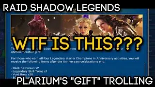 They Have To Be TROLLING - Plarium's 4th Anniversary "Gift" | RAID: Shadow Legends