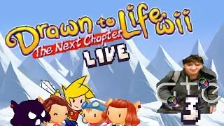 Drawn to Life: The Next Chapter (Wii) Live - Icy Wastes