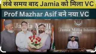 JMI Vice Chancellor Prof. Mazhar Asif, Delivering Presidential speech in 104th Foundation Day.oct 29