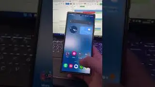 One UI 5.0 animation (Slowmotion)