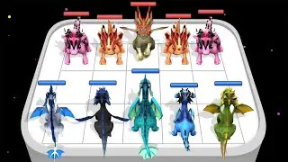 MERGE DRAGON FIGHT - Dragon Evolution Merge Master