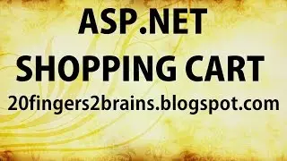 Part 11 : ASP.NET C# Live Shopping Cart Project Training Video