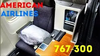 American Airlines 767 Business Class... on a domestic First Class route! Chicago to Miami