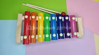 Ксилофон (металлофон) детский-музыкальная деревянная игрушка