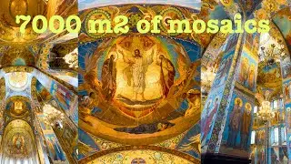 🇷🇺 4K SAINT PETERSBURG. Mosaic greatness of Savior on Spilled Blood.