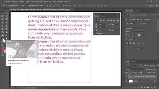 Párrafo en Photoshop