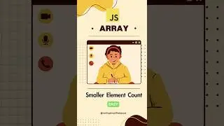 🧠 JavaScript Array Trick! Count Smaller Elements Than Key 🔥 | Easy Question | 