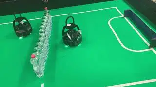 Testing of Robocup Junior Soccer Open Challenge 2 - The Rockys