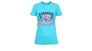 PARADISE SUMMER T-ISHIR DESIGN / Teespring