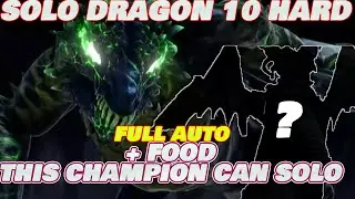 THIS CHAMPION CAN SOLO DRAGON 10 HARD FULL AUTO AND FOOD!! RAID: SHADOW LEGENDS