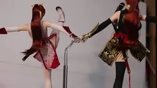 ファイセンTB・S52A黒：S20A白・Dead or Alive　霞　Wハイキック　SET073　(C)黒    (B)白