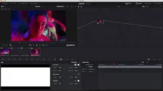 TUTORIAL : Using Track Mattes and Alphas in DaVinci Resolve | Burning Paper Transitions