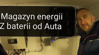 Wysokonapięciowy bank energii  z baterii samochodu elektrycznego! ON OFF GRID Fotowoltaika