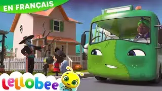 Les Roues de L'Autobus - Halloween | Comptines et Chansons Pour Bébés | Lellobee en Français