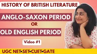 1. History of English Literature - Anglo Saxon Period OR Old English Period