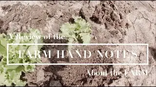 How to Improve your Farm: Lessons from the Farm Hand Notes
