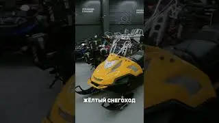 СМОТРИ! Жёлтый снегоход STELS СТАВР MS600