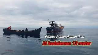 Begini Proses Penangkapan Ikan di Rumpon Dangkal 13 meter