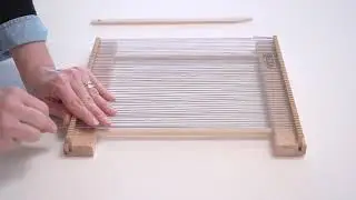 How to Warp a Tapestry Frame Loom!