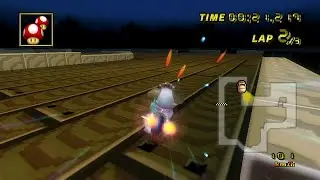 Mario Kart Wii - SNES Ghost Valley 2 - 00:55.984